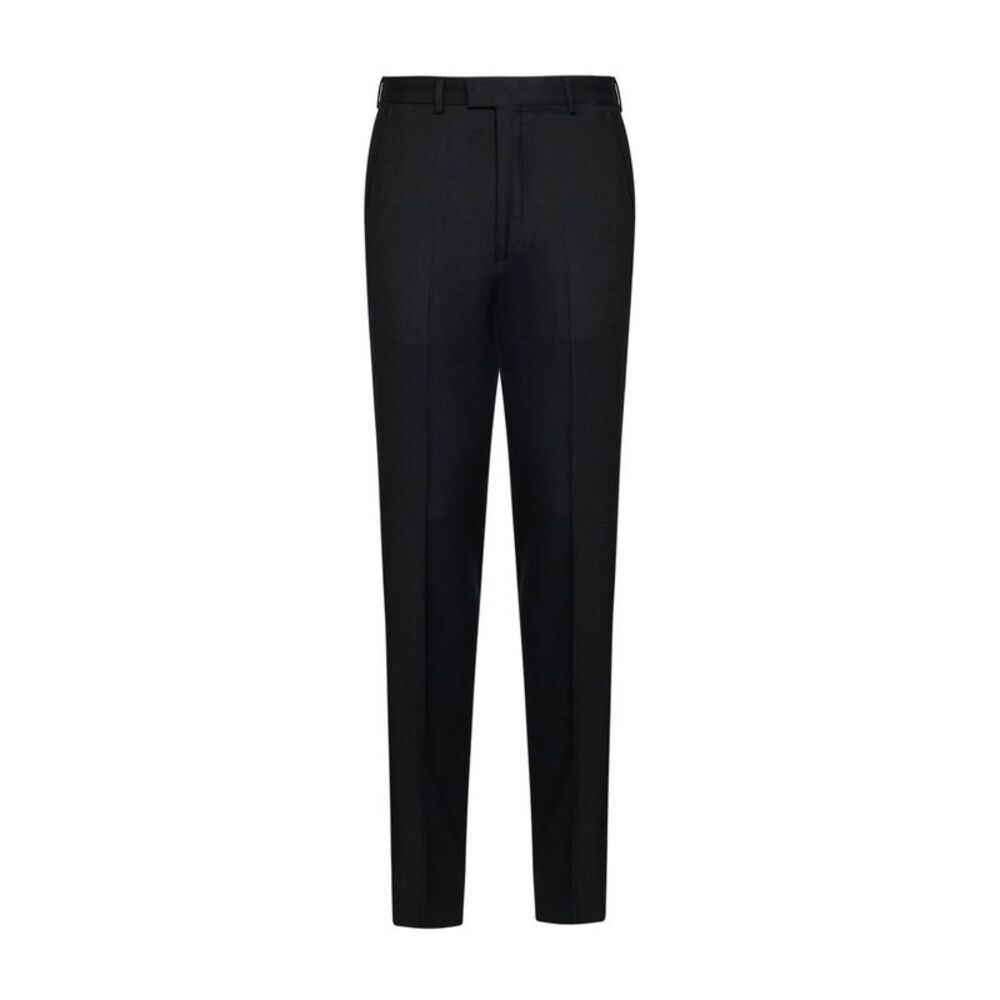 Zegna Men Black Techmerino Wash&Go Trousers